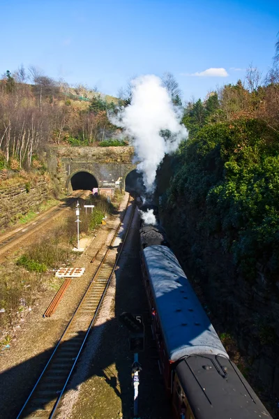 Old steam locomotive Royalty Free Stock Photos