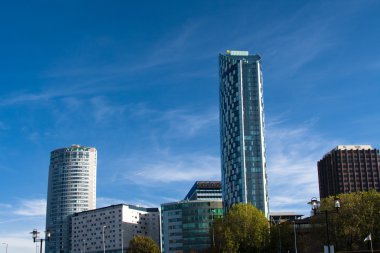 Liverpool modern bölümünün manzarası