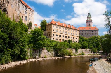 Cesky Krumlov (Çek Cumhuriyeti kalede)