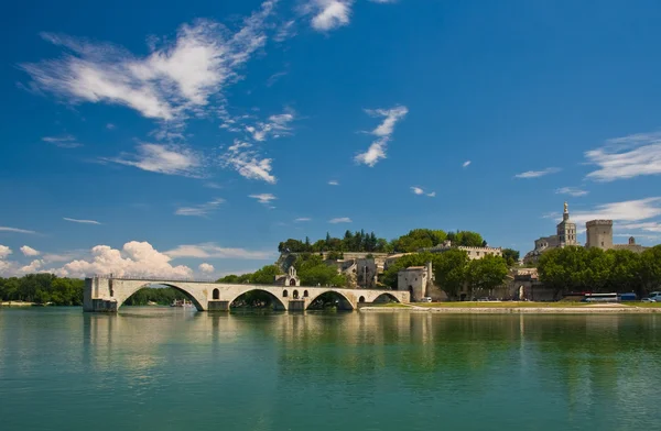 Famous Avignon Bridge — Stock Photo, Image