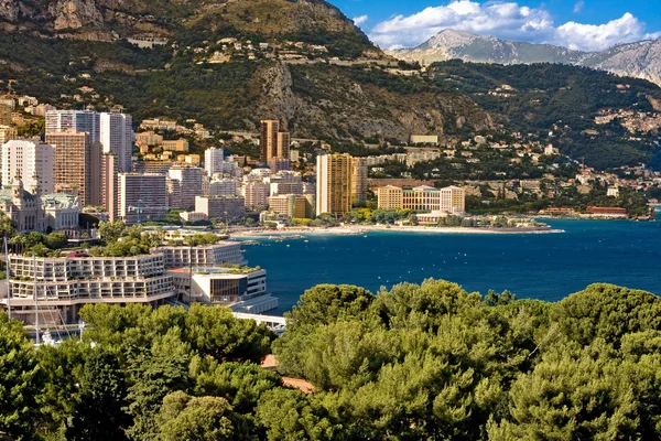 Montecarlo bay in Monacu — Stock Photo, Image
