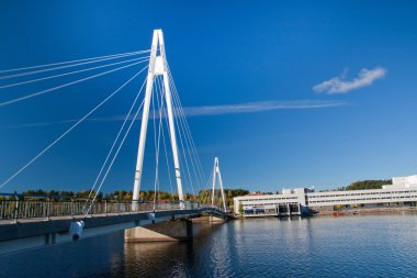 Jyvaskyla, Finlandiya için asma köprü