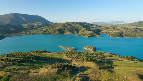 Vesnice staré Andalusii Zahara — Stock fotografie