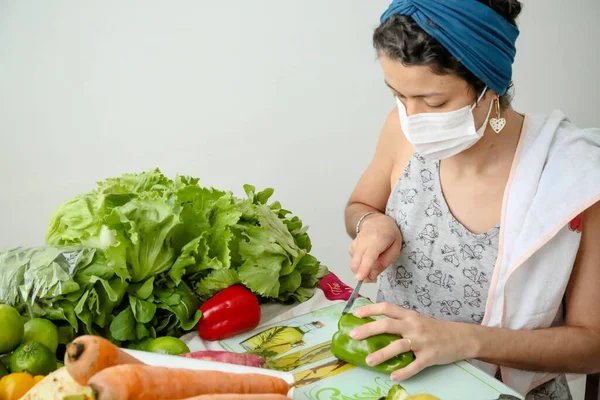 Tempi Isolamento Sociale Prezzi Delle Verdure Sono Già Stati Influenzati — Foto Stock