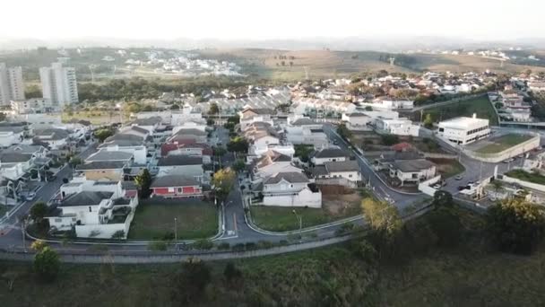 Pohled Shora Krásné Krajiny Dronem — Stock video