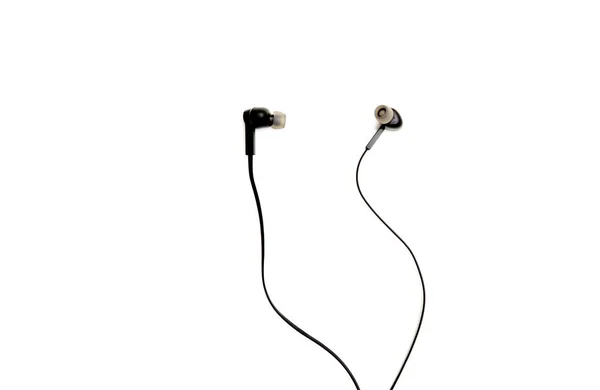 Pair Headphones White Background — Stock Photo, Image