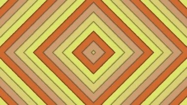 Soyut Şekiller Tünel Rhombus Renkli Çizgiler Kusursuz Döngüleme Arkaplanı