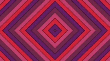 Soyut Şekiller Tünel Rhombus Renkli Çizgiler Kusursuz Döngüleme Arkaplanı