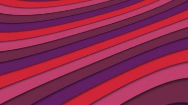 Soyut Şekiller Renkli Çizgiler Dalgalar Kusursuz Döngülü Doku Canlandırması Arkaplanı