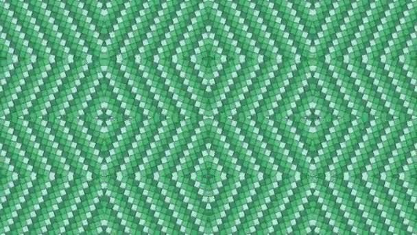 Formes kaléidoscopiques looping looping fond coloré sans couture looping 