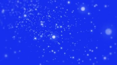 Turuncu Spase arka plan döngü sorunsuz parçacıklar