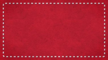 Çerçeve Çizgileri Kağıt Yapısı Canlandırılmış Kırmızı Arkaplan