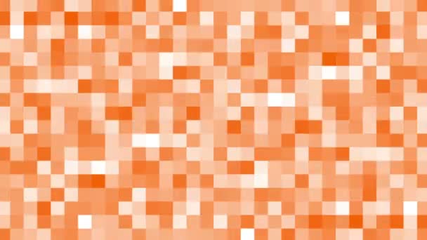 Orange Quadrate Hintergrund — Stockvideo