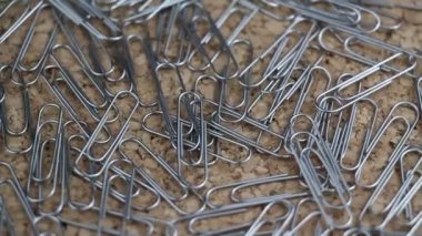Metal ataş bir Cork tablo büro ofis görüntüleri döndürme