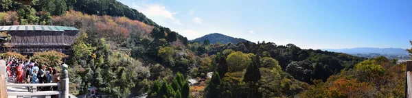 Prachtige landschap van Kiyomizu tempel, Kyoto — Stockfoto