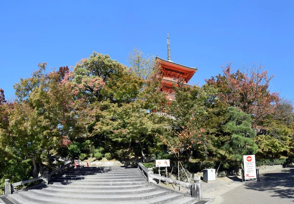 Une pagode du temple Kiyomizu, Kyoto — Photo