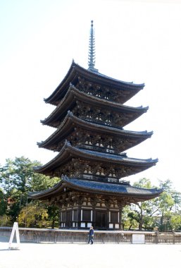 Kofuku-ji Tapınağı pagoda beş katlı
