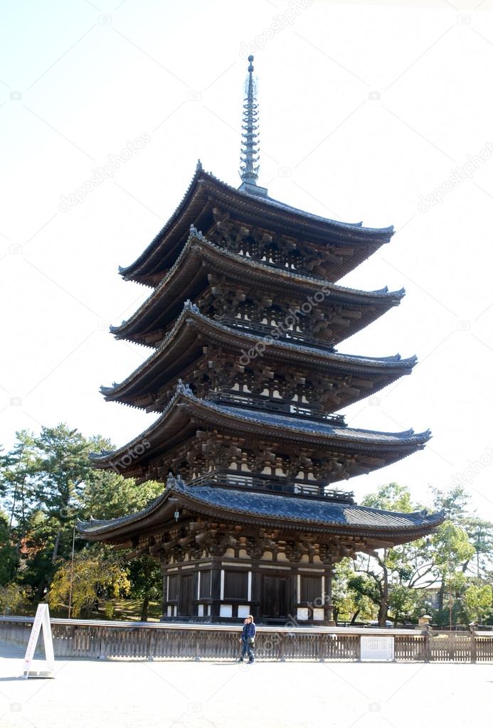 Five-storied pagoda of the Kofuku-ji temple
