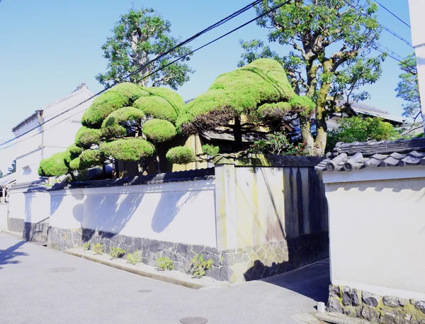 Ιαπωνικά στυλ φράχτη στη Nara της Ιαπωνίας — Φωτογραφία Αρχείου