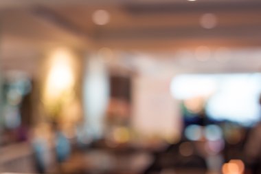 Vintage sesi ile restoranda arka plan bulanıklık