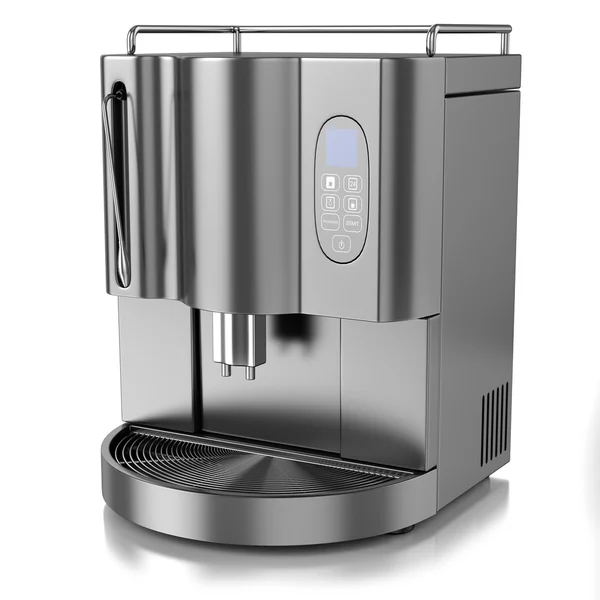 Kaffeemaschine Chrom — Stockfoto