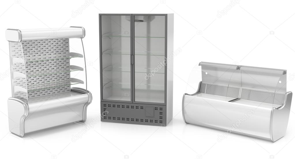 Gabinetes refrigerados — Foto de stock © pogotskyihk #81275392