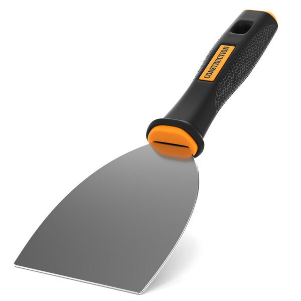 spatula to repair rubber handle
