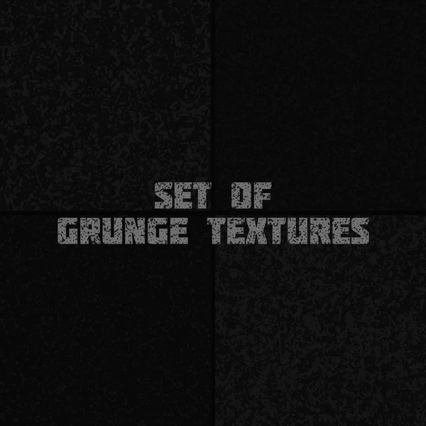 Ensemble de textures réalistes de fond grunge granit. Un modèle. Vecteur eps10 . — Image vectorielle