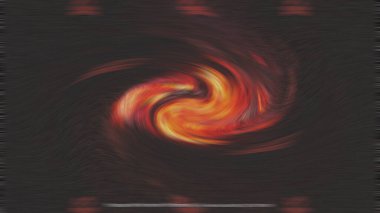 spiral bulanık ateş soyut tasarım sanatı 