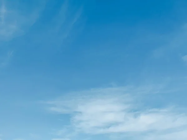 Cloudscape Cielo Natural Con Cielo Azul Nubes Blancas Cielo Uso —  Fotos de Stock