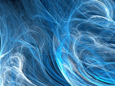 Dalgalı arka plan - dijital olarak oluşturulan görüntü