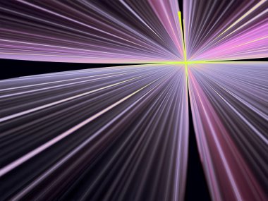 Arka plan - dijital olarak oluşturulan görüntü soyut parlak ışınları