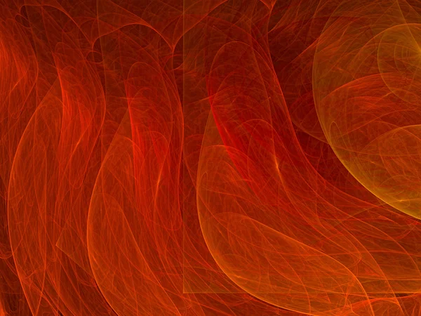 Abstracte chaos curven - digitaal gegenereerde afbeelding — Stockfoto