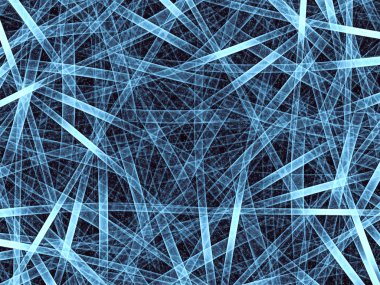 Soyut iç içe çizgili - dijital olarak oluşturulan görüntü