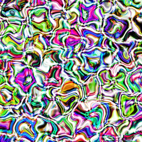 Текстура пересекающихся потоков - сгенерированное компьютером изображение — стоковое фото