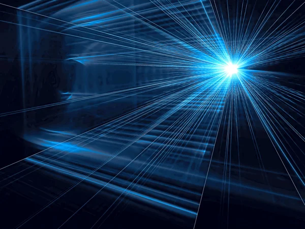 Soyut açık ve koyu - dijital olarak oluşturulan görüntü