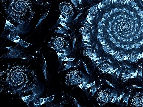 Abstract part of spiral - digitally generated image — Stock Photo, Image