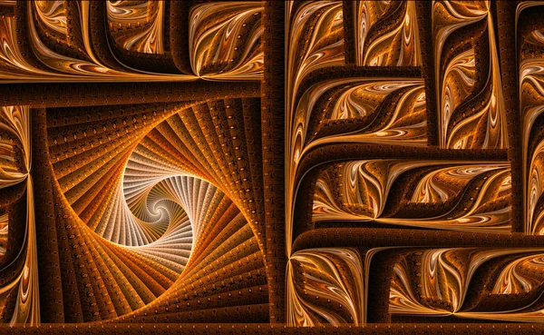 Imagen fractal abstracta de textura genérica por computadora — Foto de Stock