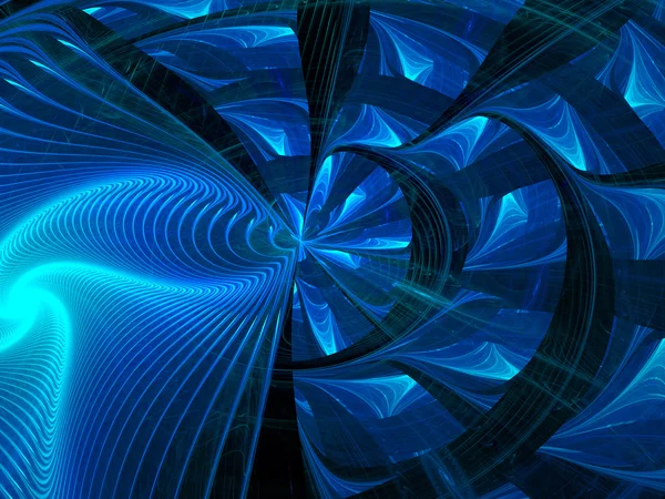 Abstract blue digitally generated t background — 스톡 사진
