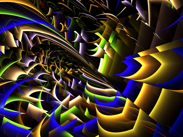 Abstract computer-generated modern background — Stock Photo, Image