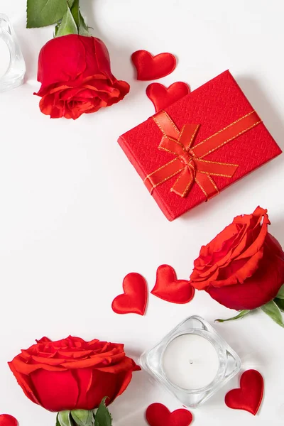 Dia Dos Namorados Fevereiro Belo Cartão Saudação Para Amantes — Fotografia de Stock