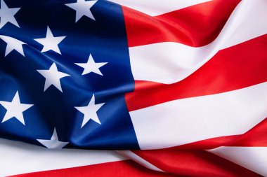 Amerikan bayrağı geçmişi. Bağımsızlık, Anma Günü ya da İşçi Bayramı kavramı. Amerika 'nın kültürü. Yıldızlar ve çizgiler.