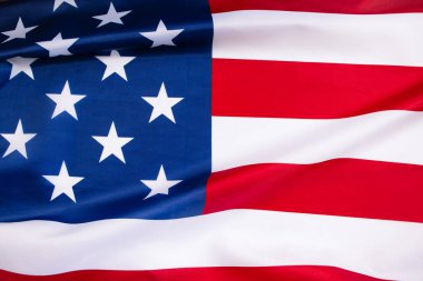 Amerikan bayrağı geçmişi. Bağımsızlık, Anma Günü ya da İşçi Bayramı kavramı. Amerika 'nın kültürü. Yıldızlar ve çizgiler.