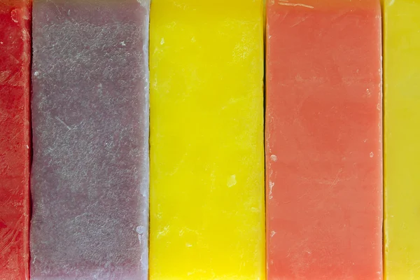 Textur der Seifenblase mit anderer Farbe — Stockfoto