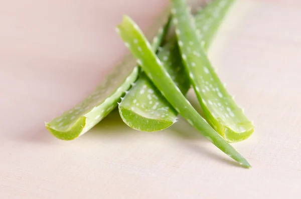 Aloe vera jest galaretowatej substancji uzyskanych z rodzaju aloe — Zdjęcie stockowe
