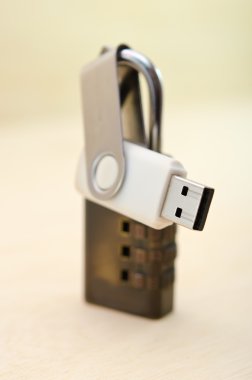 USB başparmak götürmek ile tuş kilidi
