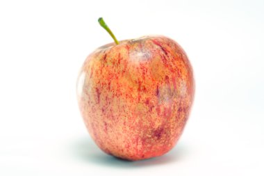 Elma meyvesi beyaz arkaplanda izole
