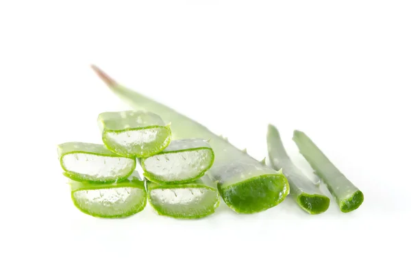 Aloe vera adalah zat gelatin yang diperoleh dari sejenis aloe — Stok Foto