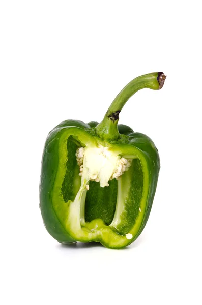 新鮮な野菜ピーマンかパプリカ白 b に分離 — ストック写真