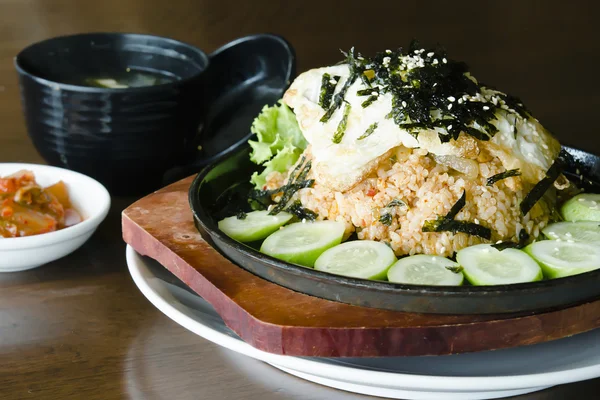 Orez prăjit kimchi — Fotografie, imagine de stoc
